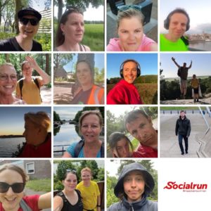 Miljoenen stappen Socialrun